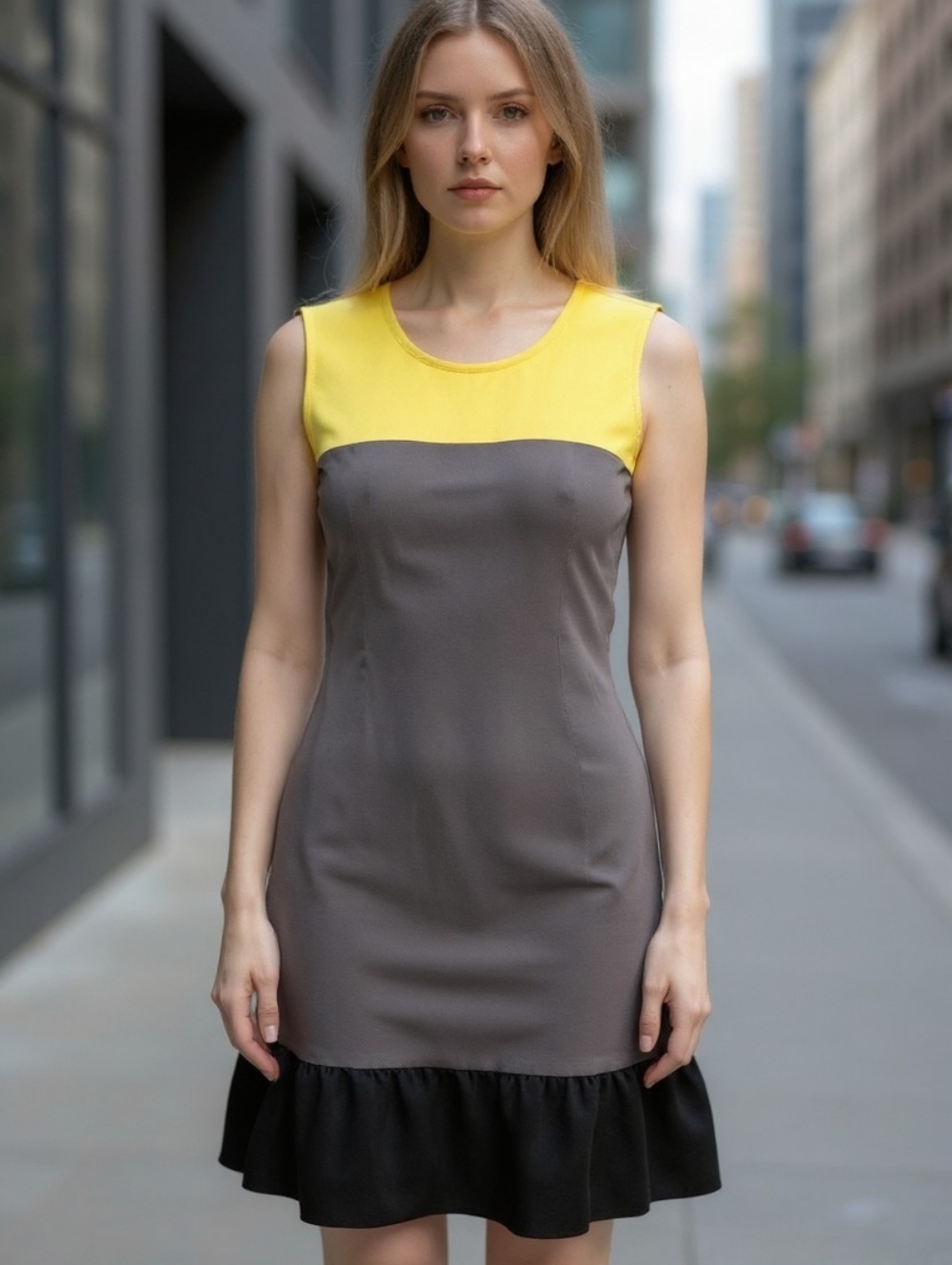 Loft Colorblock Dress